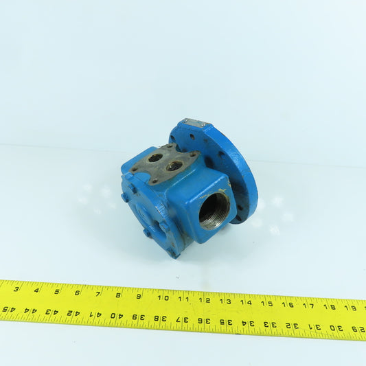 Viking H475 Cast Iron Gear Pump 1.5" NPT 0-15 GPM 100PSI 7/8" Shaft ID