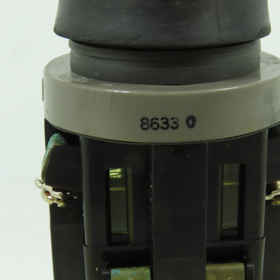 Idec 8633 ARNS 4-Positiion Mono Lever Switch With Contact Blocks