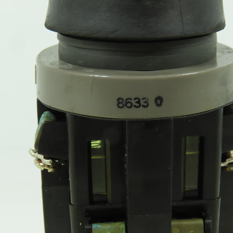 Idec 8633 ARNS 4-Positiion Mono Lever Switch With Contact Blocks