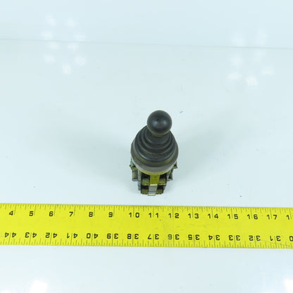 Idec 8633 ARNS 4-Positiion Mono Lever Switch With Contact Blocks