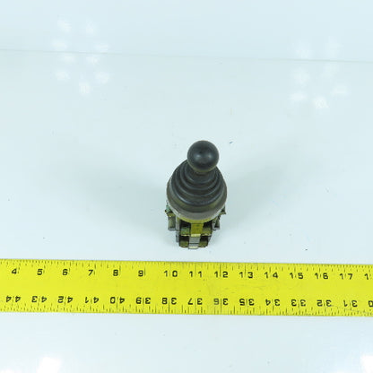 Idec 8633 ARNS 4-Positiion Mono Lever Switch With Contact Blocks