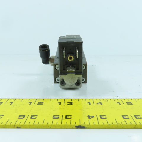 SMC V0307-5D0-Q Pneumatic Solenoid Valve 24V DC Coil