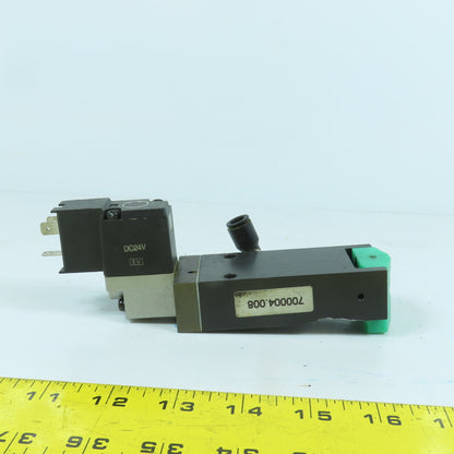 SMC V0307-5D0-Q Pneumatic Solenoid Valve 24V DC Coil