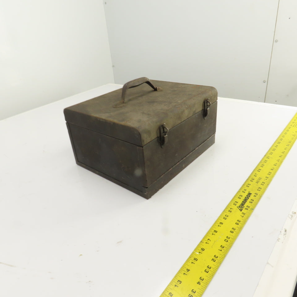 Ward Machinery Round Punch & Die Vintage Cabinet Tool Holder 64 Space