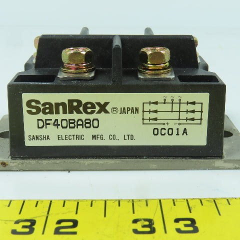 SanRex DF40BA80 Power Distribution Block Lot Of 2