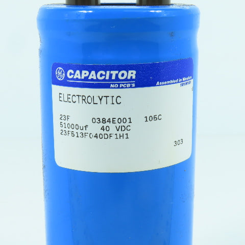 GE 23F513F040DF1H1 Electrolytic Capacitor 51000uf 40VDC 23F 105C