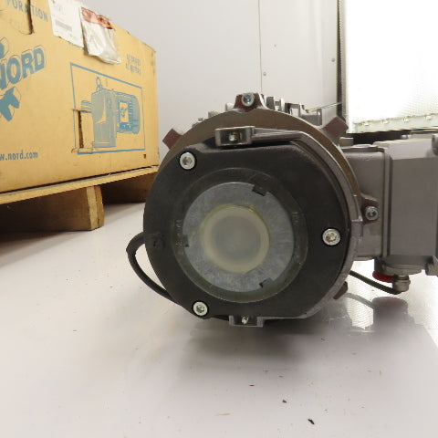 Nord L/4 CUS BRE20 HL 41.65:1 Ratio Gear Reducer 3HP 41RPM 4611 Torq W/ Brake