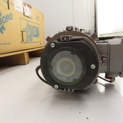 Nord L/4 CUS BRE20 HL 41.65:1 Ratio Gear Reducer 3HP 41RPM 4611 Torq W/ Brake