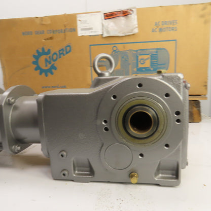 Nord L/4 CUS BRE20 HL 41.65:1 Ratio Gear Reducer 3HP 41RPM 4611 Torq W/ Brake