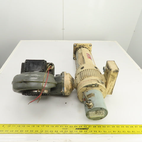 Porter Peerless 181-12-0009-0 DC Motor 3/4" Shaft DPM48ZS3 From Wiedematic 4560