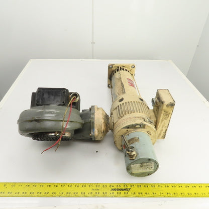 Porter Peerless 181-12-0009-0 DC Motor 3/4" Shaft DPM48ZS3 From Wiedematic 4560
