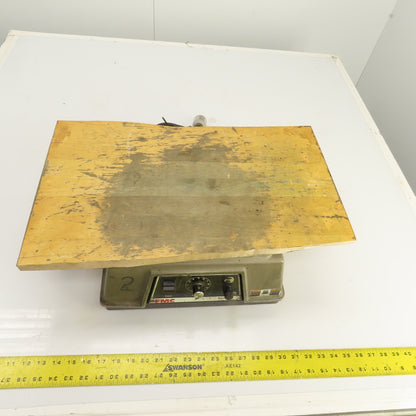 FMC Jogger J-50-B Flat Deck Paper Jogger Shaker Table 115V 1PH (Broken Top)