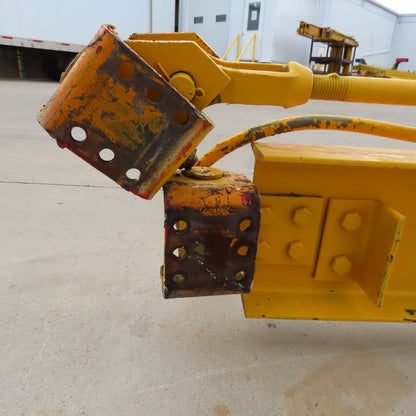 Abell-Howe 1/4 Ton Wall Mount Overbraced Jib Crane 23' Span 21'6" Travel