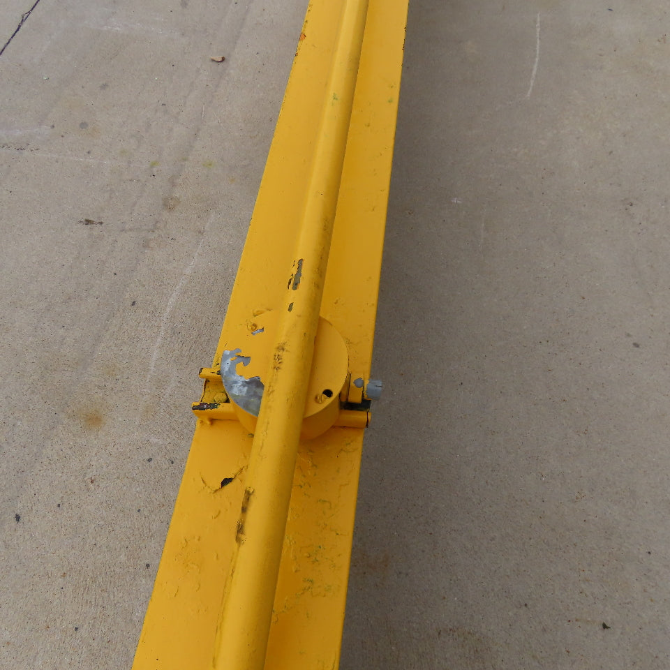 Abell-Howe 1/4 Ton Wall Mount Overbraced Jib Crane 23' Span 21'6" Travel