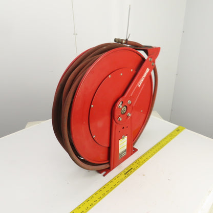 Reelcraft LP8200 OLP 3/4" x 90' Spring Retractable Liquid Propane Gas Hose Reel