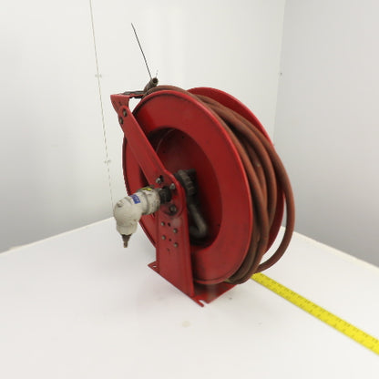 Reelcraft LP8200 OLP 3/4" x 90' Spring Retractable Liquid Propane Gas Hose Reel