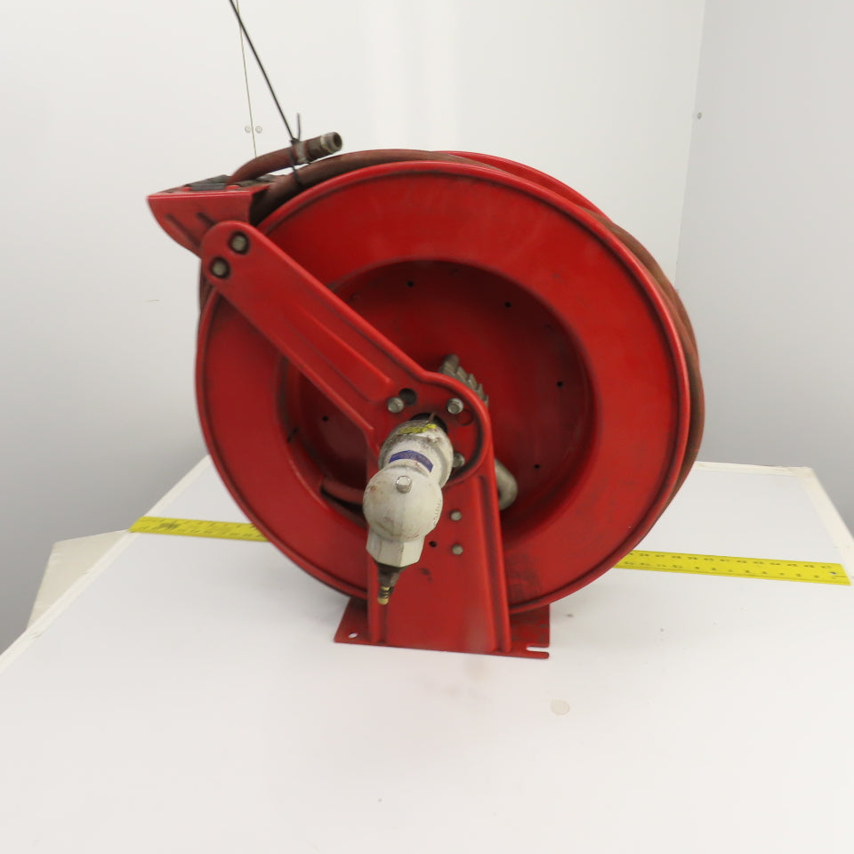 Reelcraft LP8200 OLP 3/4" x 90' Spring Retractable Liquid Propane Gas Hose Reel