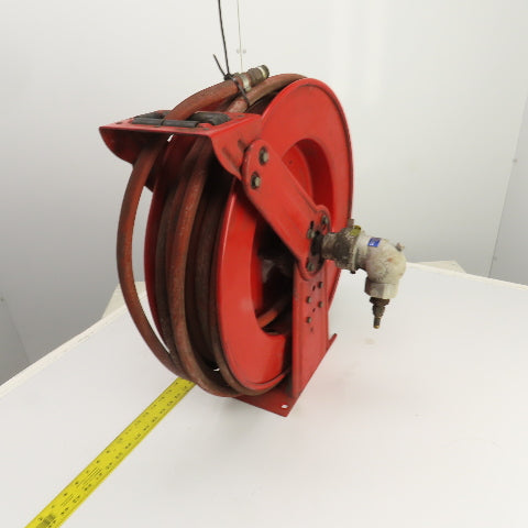 Reelcraft LP8200 OLP 3/4" x 90' Spring Retractable Liquid Propane Gas Hose Reel