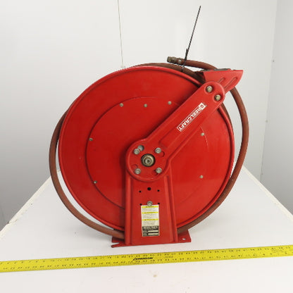 Reelcraft LP8200 OLP 3/4" x 90' Spring Retractable Liquid Propane Gas Hose Reel