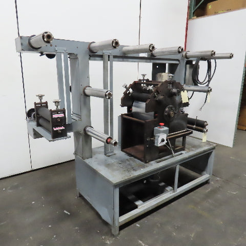 Striping Graphic Film Vinyl Slitter Rewinder Machine 12" Wide 220V 1Ph