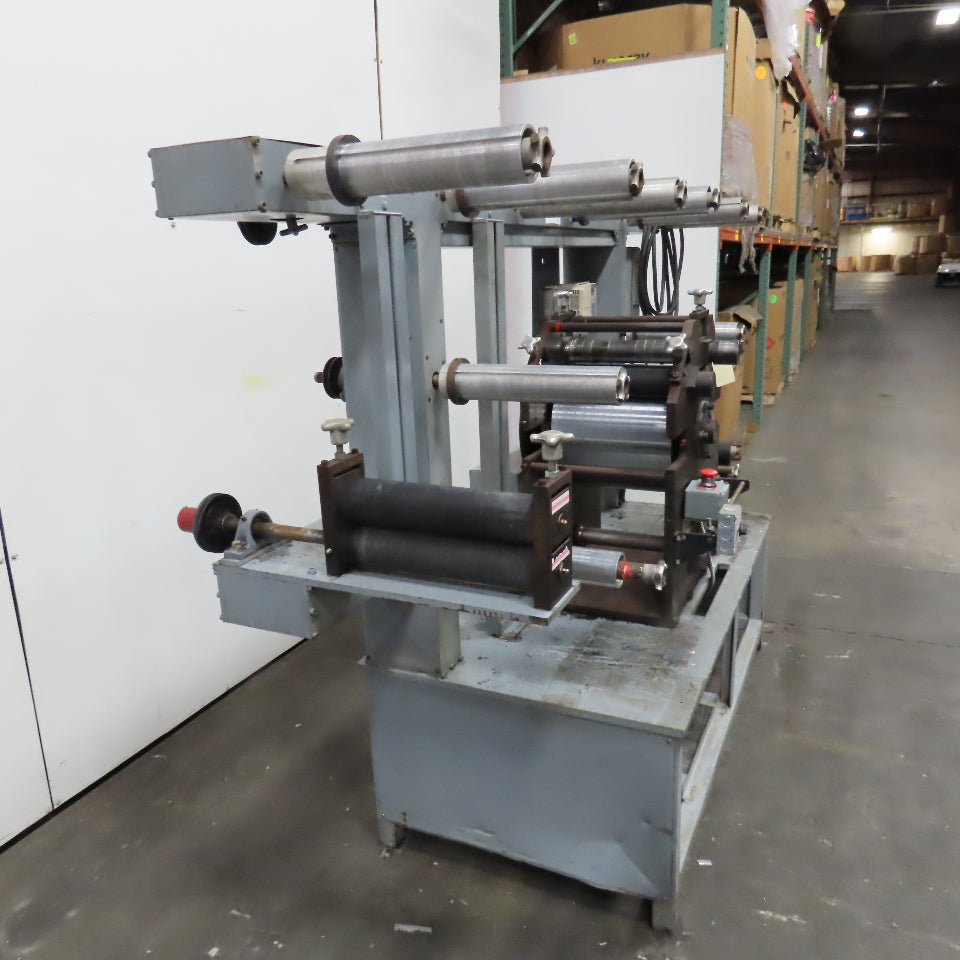 Striping Graphic Film Vinyl Slitter Rewinder Machine 12" Wide 220V 1Ph
