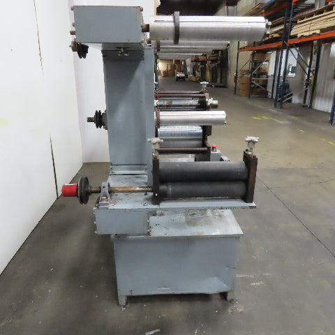 Striping Graphic Film Vinyl Slitter Rewinder Machine 12" Wide 220V 1Ph
