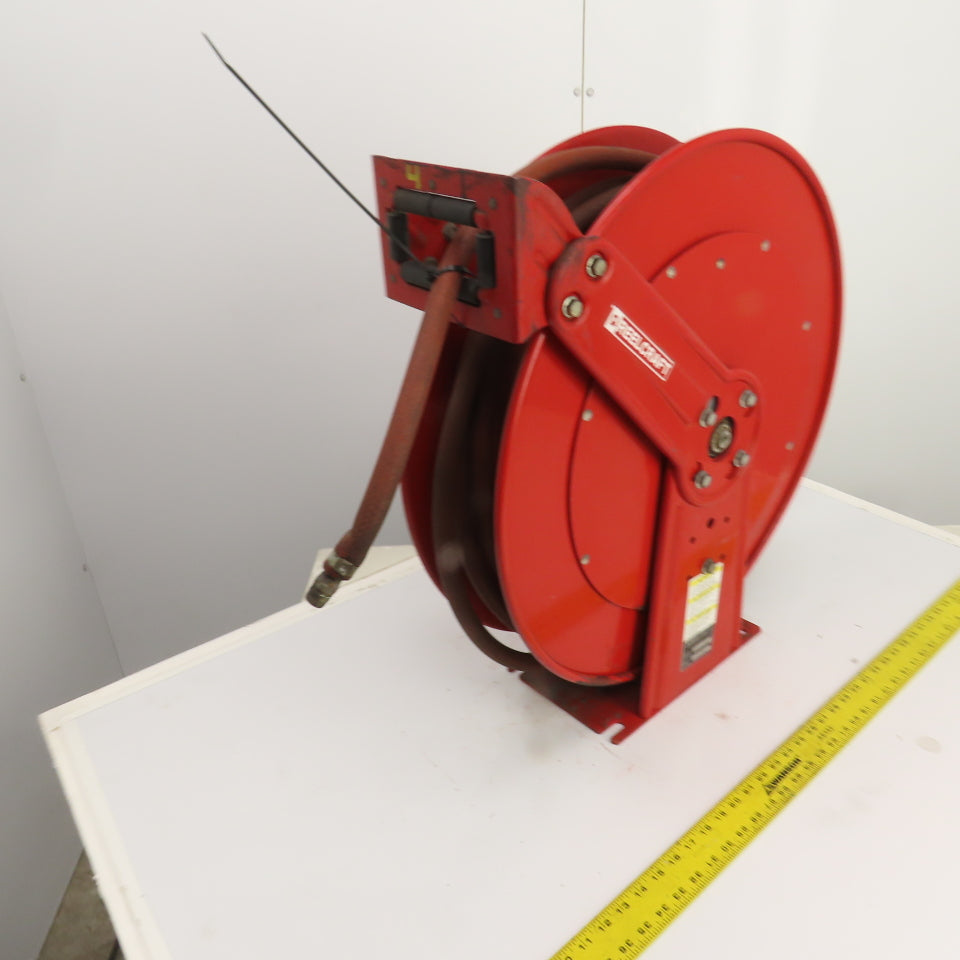Reelcraft LP8200 OLP 3/4" x 39' Spring Retractable Liquid Propane Gas Hose Reel