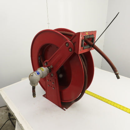 Reelcraft LP8200 OLP 3/4" x 39' Spring Retractable Liquid Propane Gas Hose Reel