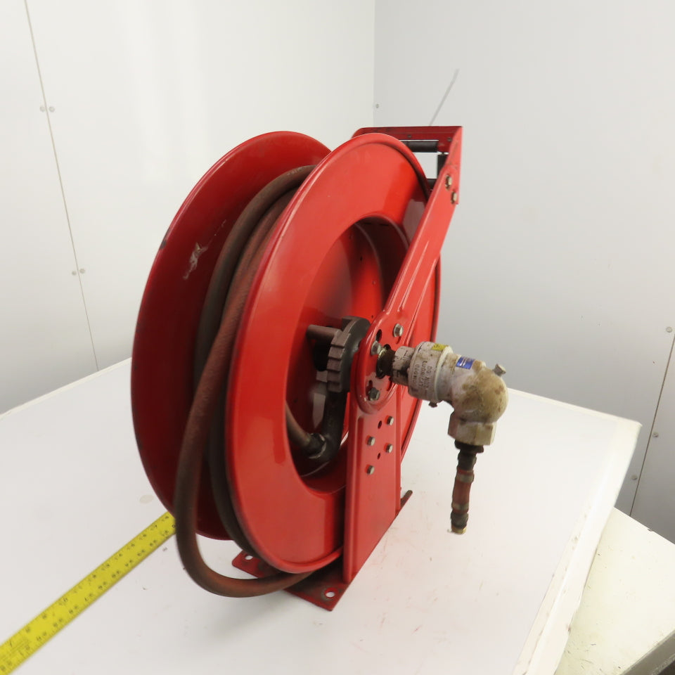 Reelcraft LP8200 OLP 3/4" x 39' Spring Retractable Liquid Propane Gas Hose Reel