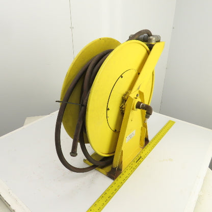 Aero-Motive D8240N 1/2"x 70' Spring Retractable Heavy Duty Air Water Hose Reel