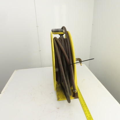 Aero-Motive D8240N 1/2"x 70' Spring Retractable Heavy Duty Air Water Hose Reel