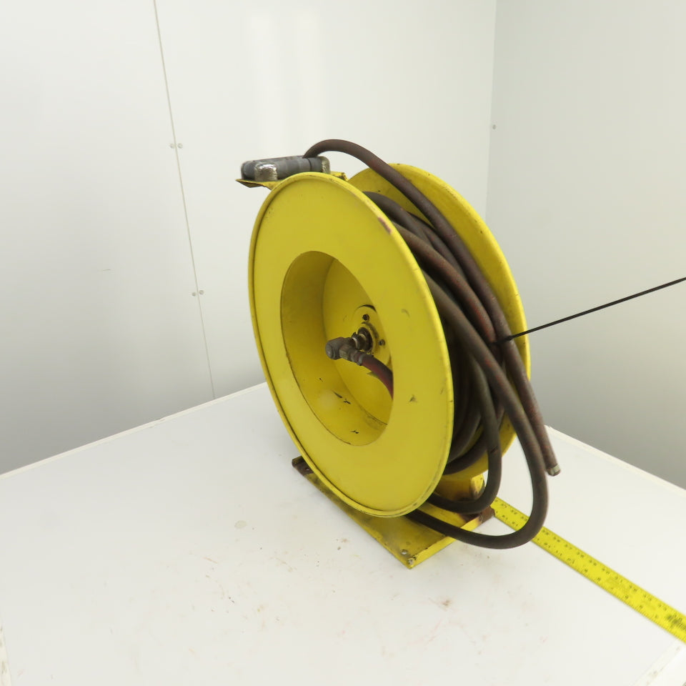 Aero-Motive D8240N 1/2"x 70' Spring Retractable Heavy Duty Air Water Hose Reel