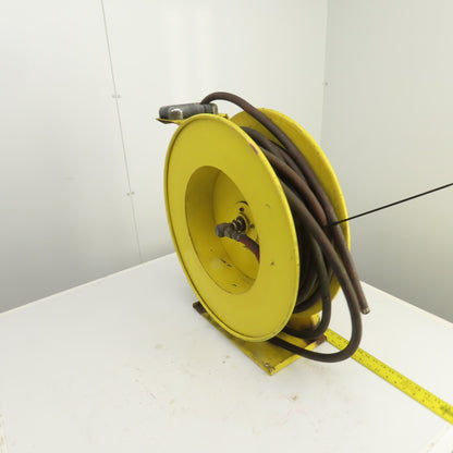 Aero-Motive D8240N 1/2"x 70' Spring Retractable Heavy Duty Air Water Hose Reel
