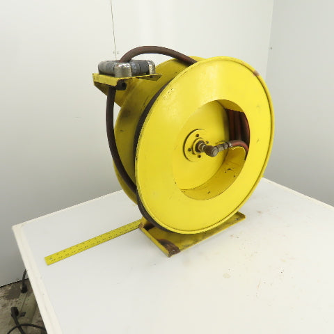 Aero-Motive D8240N 1/2"x 70' Spring Retractable Heavy Duty Air Water Hose Reel