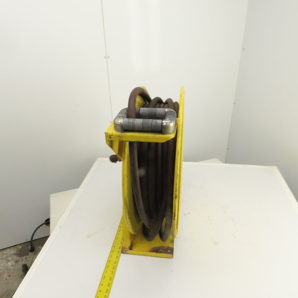 Aero-Motive D8240N 1/2"x 70' Spring Retractable Heavy Duty Air Water Hose Reel