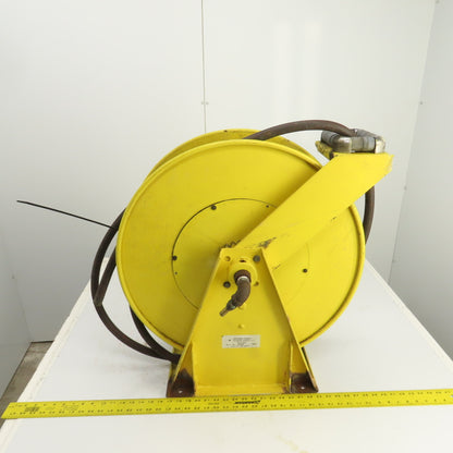 Aero-Motive D8240N 1/2"x 70' Spring Retractable Heavy Duty Air Water Hose Reel