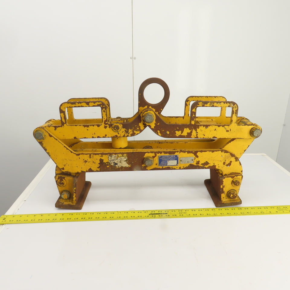 Letellier Material Handling Die Lifting Tongs 1000 LB Lift Capacity 22" Open