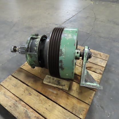 Gear Drive Clutch Brake Assembly From 12' Dreis Krump Chicago Press Brake