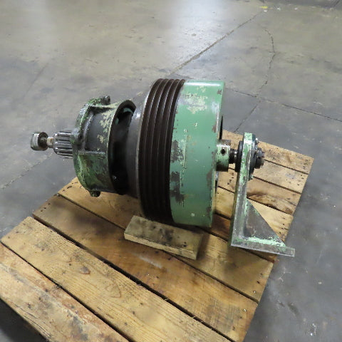 Gear Drive Clutch Brake Assembly From 12' Dreis Krump Chicago Press Brake