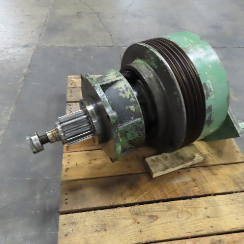 Gear Drive Clutch Brake Assembly From 12' Dreis Krump Chicago Press Brake