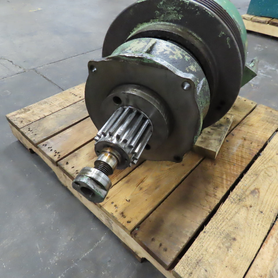 Gear Drive Clutch Brake Assembly From 12' Dreis Krump Chicago Press Brake