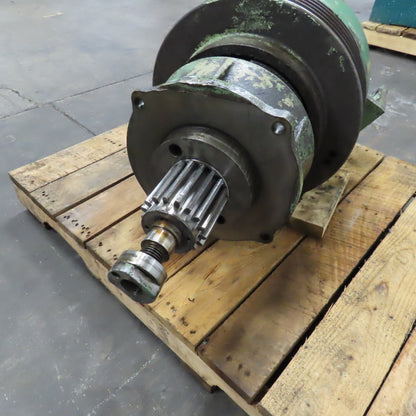 Gear Drive Clutch Brake Assembly From 12' Dreis Krump Chicago Press Brake