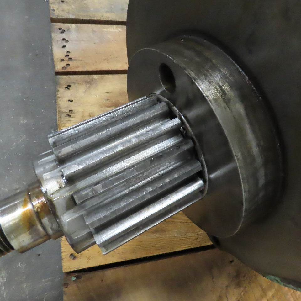 Gear Drive Clutch Brake Assembly From 12' Dreis Krump Chicago Press Brake