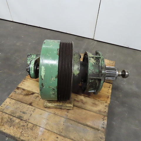 Gear Drive Clutch Brake Assembly From 12' Dreis Krump Chicago Press Brake