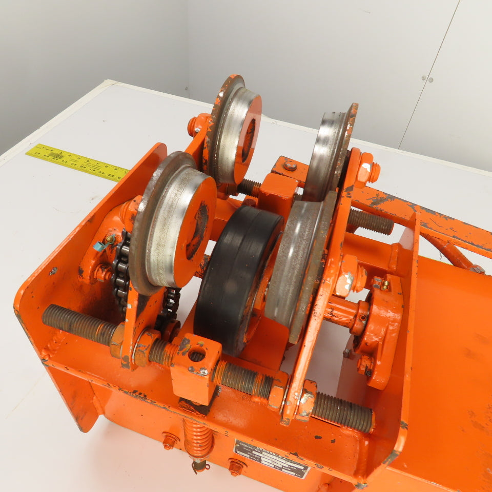 Saturn Engineering 1/2 Ton Power Beam Hoist Tractor Drive Trolley 19FPM 3PH