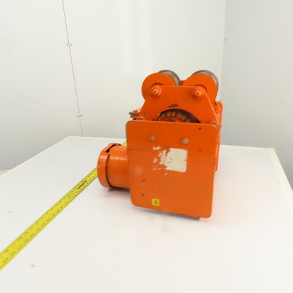 Saturn Engineering 1/2 Ton Power Beam Hoist Tractor Drive Trolley 19FPM 3PH