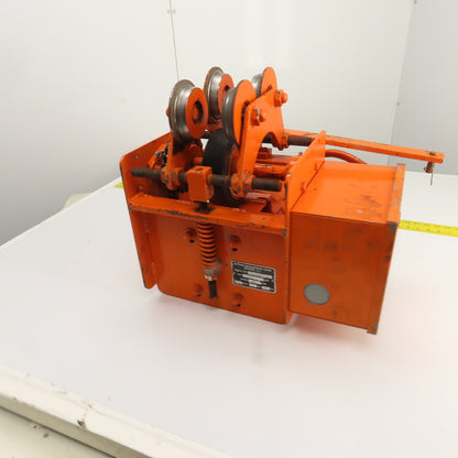 Saturn Engineering 1/2 Ton Power Beam Hoist Tractor Drive Trolley 19FPM 3PH