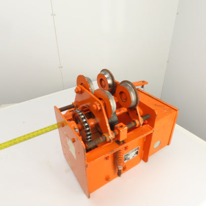 Saturn Engineering 1/2 Ton Power Beam Hoist Tractor Drive Trolley 19FPM 3PH