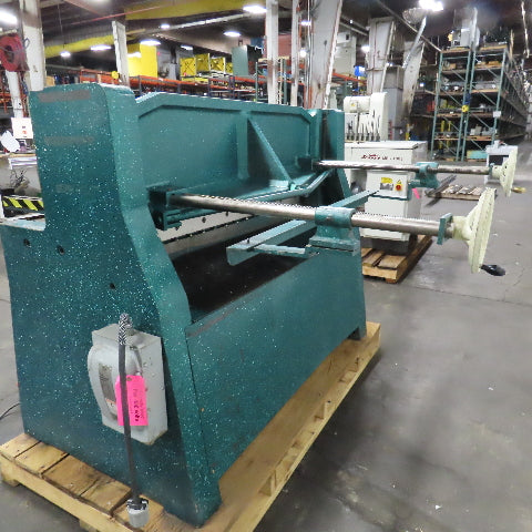 National NH-4825 48" Hydraulic Shear 7-1/2Hp 480V 3Ph 1/4" Thick Capacity
