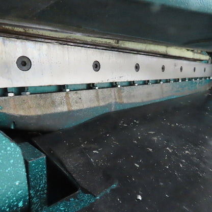 National NH-4825 48" Hydraulic Shear 7-1/2Hp 480V 3Ph 1/4" Thick Capacity